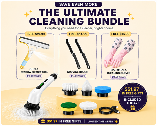 Cordless Electric Spin Scrubber